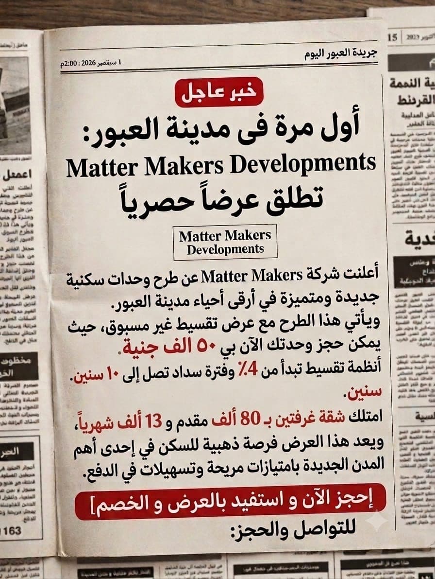 شقة غرفتين — 100 م² 5