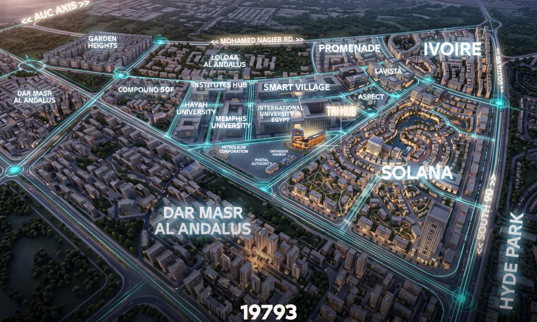 محل تجاري F32 — 52 م² — الدور الأول على سولانا 3
