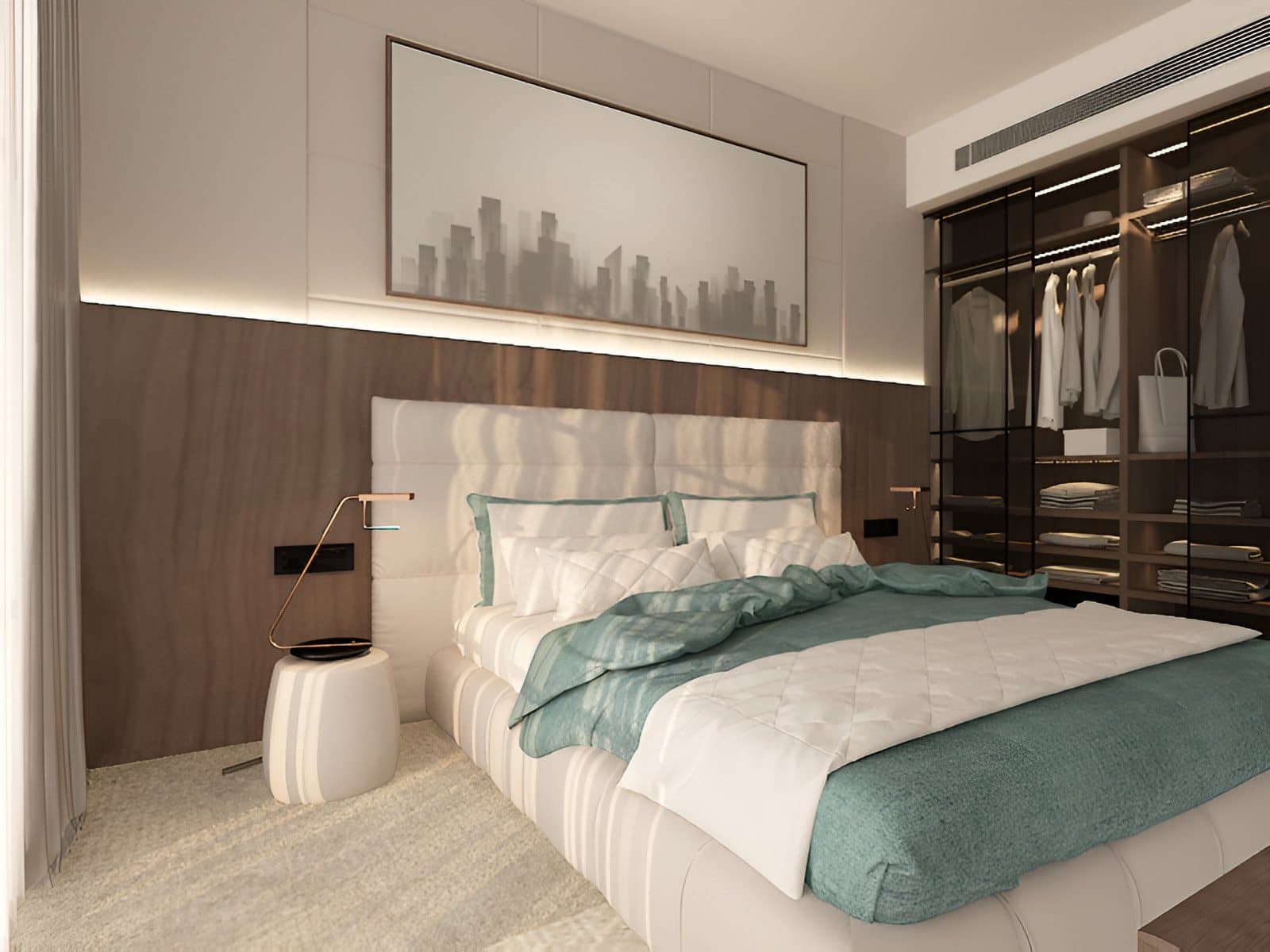 ستوديو فندقي مفروش — 54 م² — Swiss-Bel Residences 13