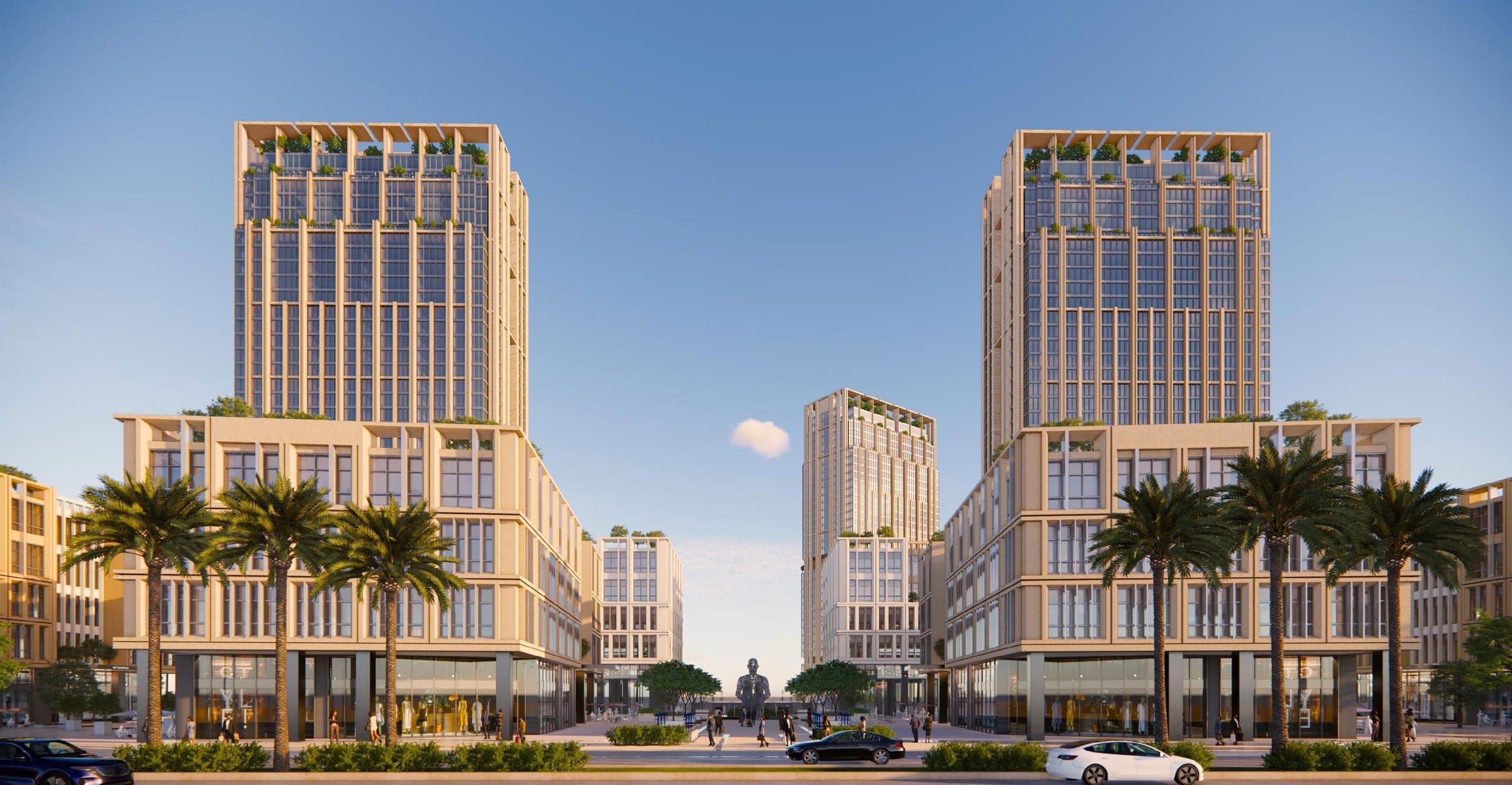 مكتب إداري — 100 م² — Financial District